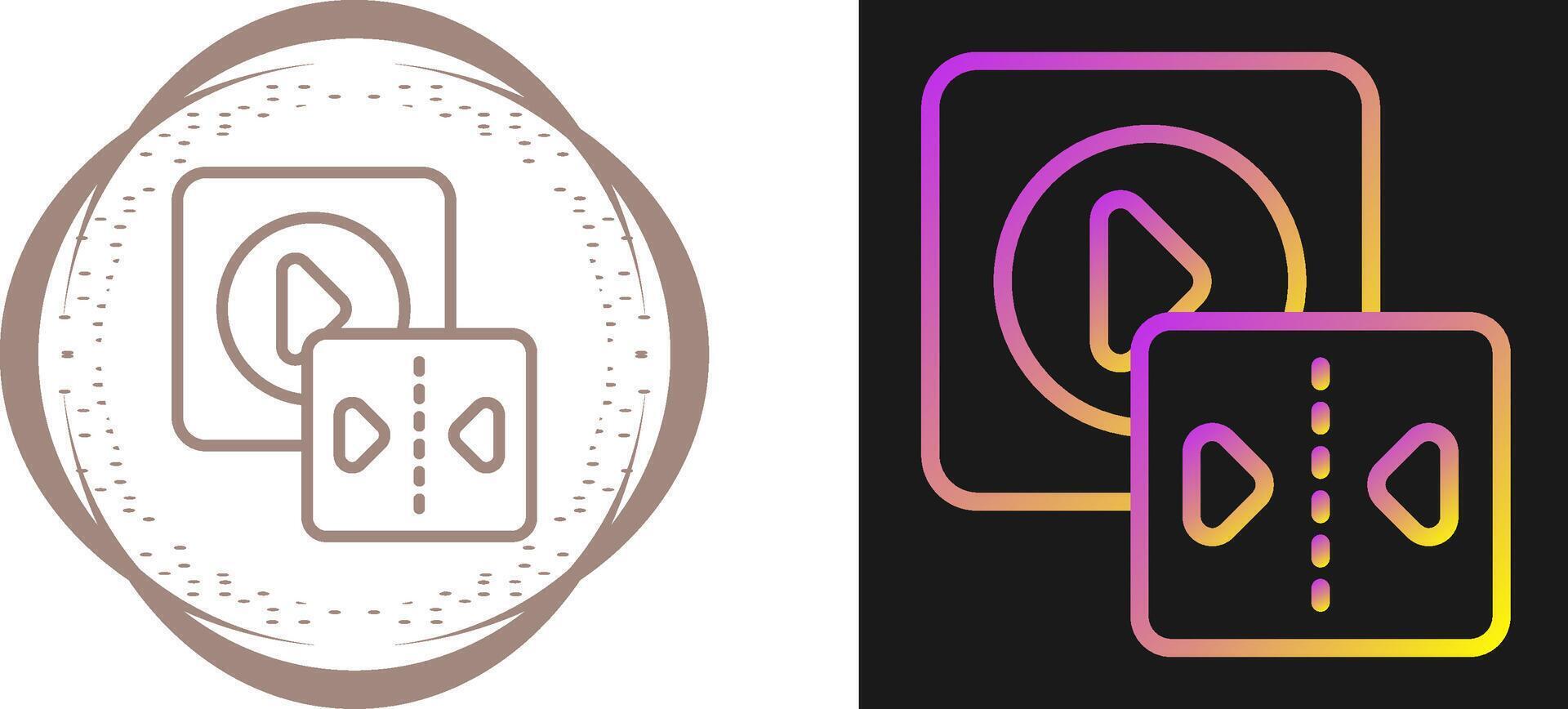 Reflect Vector Icon