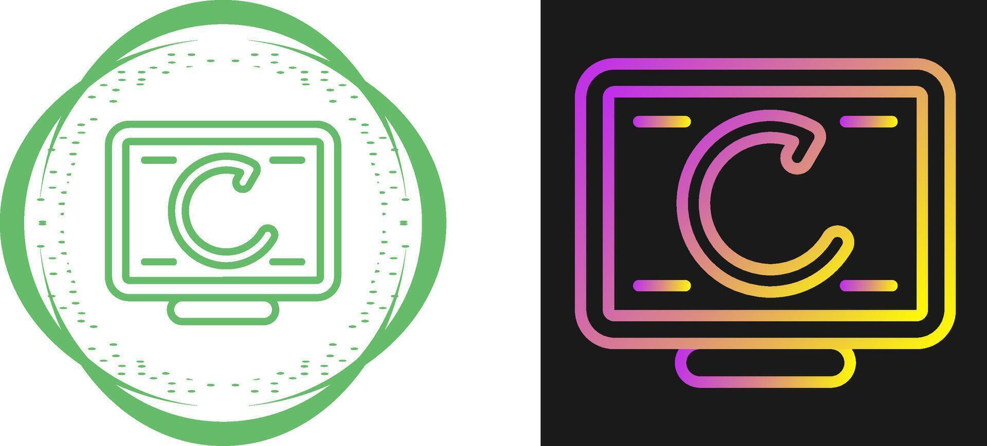 Rotation Vector Icon