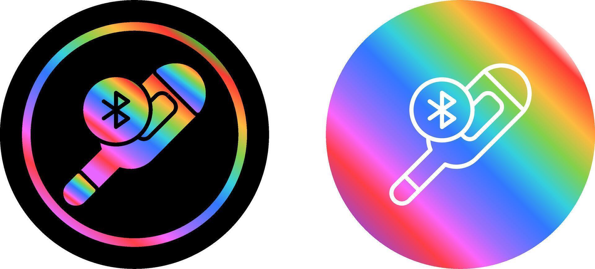 Bluetooth Thermometer Vector Icon
