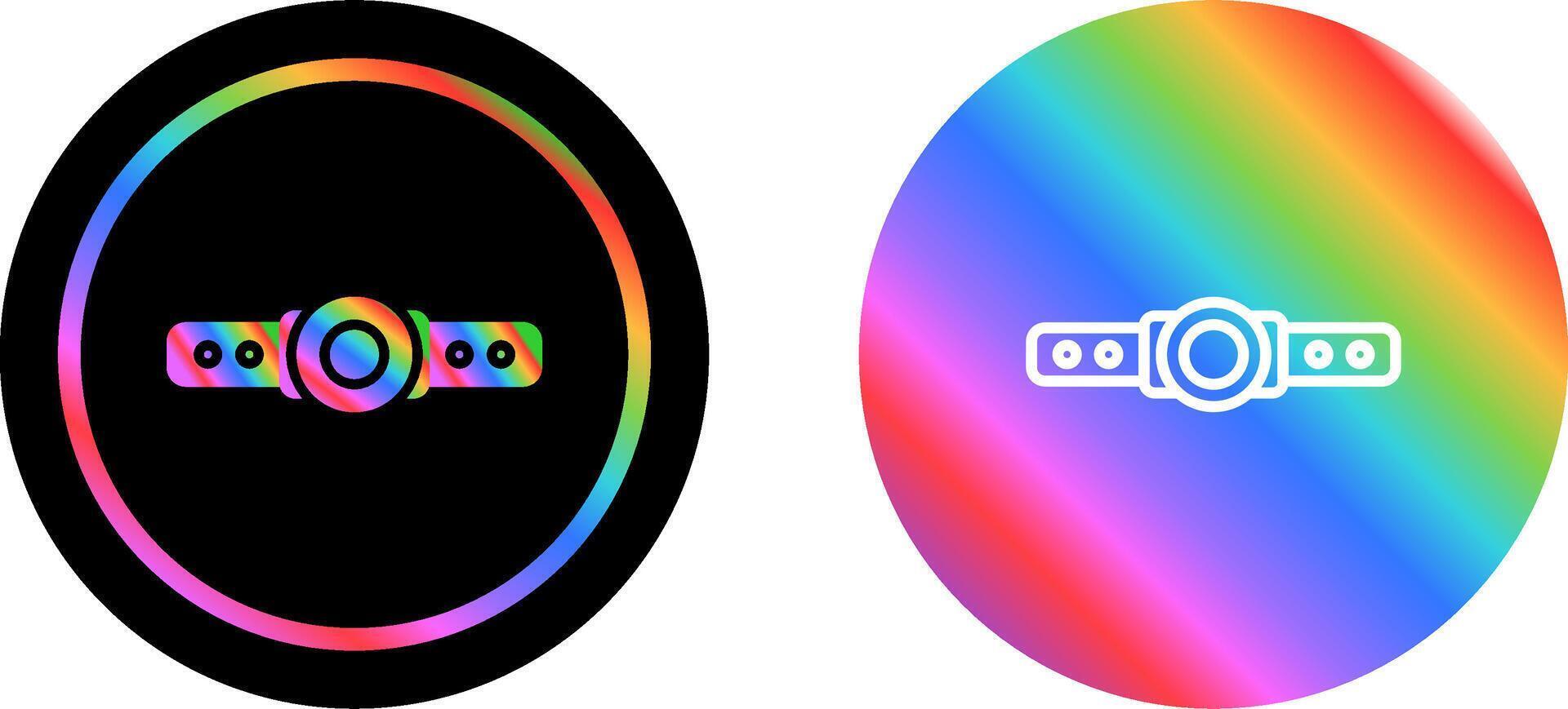Headlamp Vector Icon