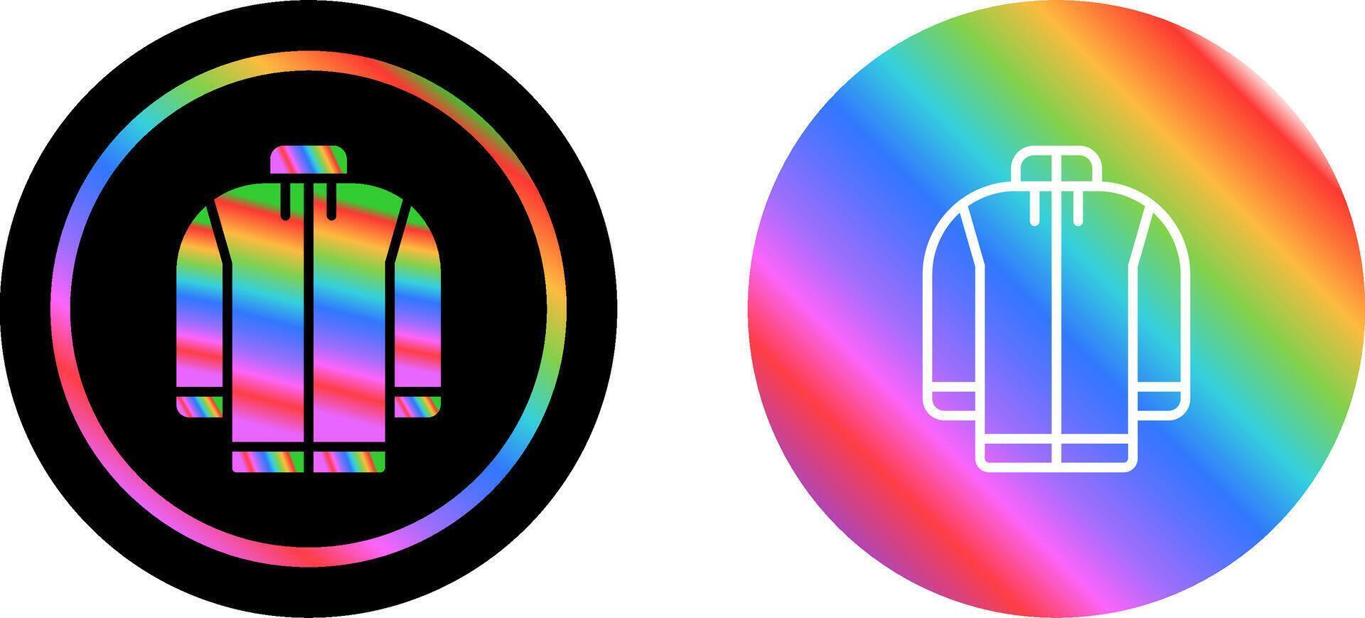 Fleece jacket Vector Icon