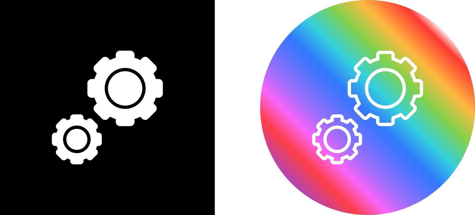Gears Vector Icon