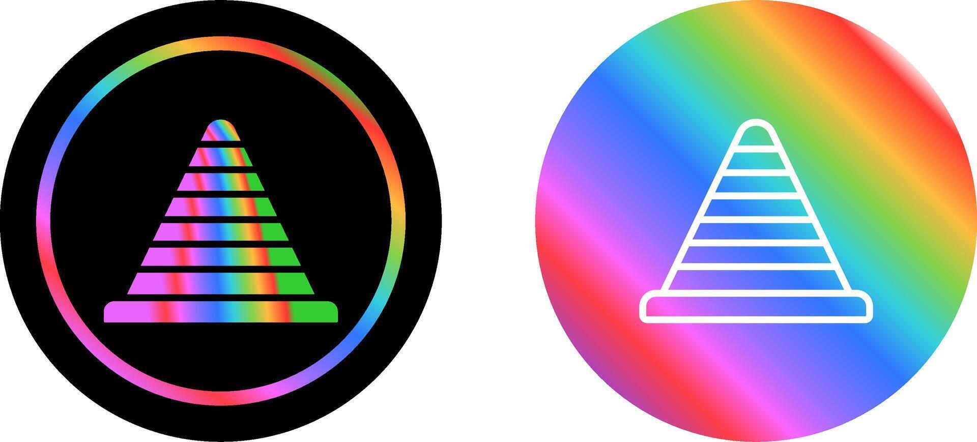 Traffic cone Vector Icon