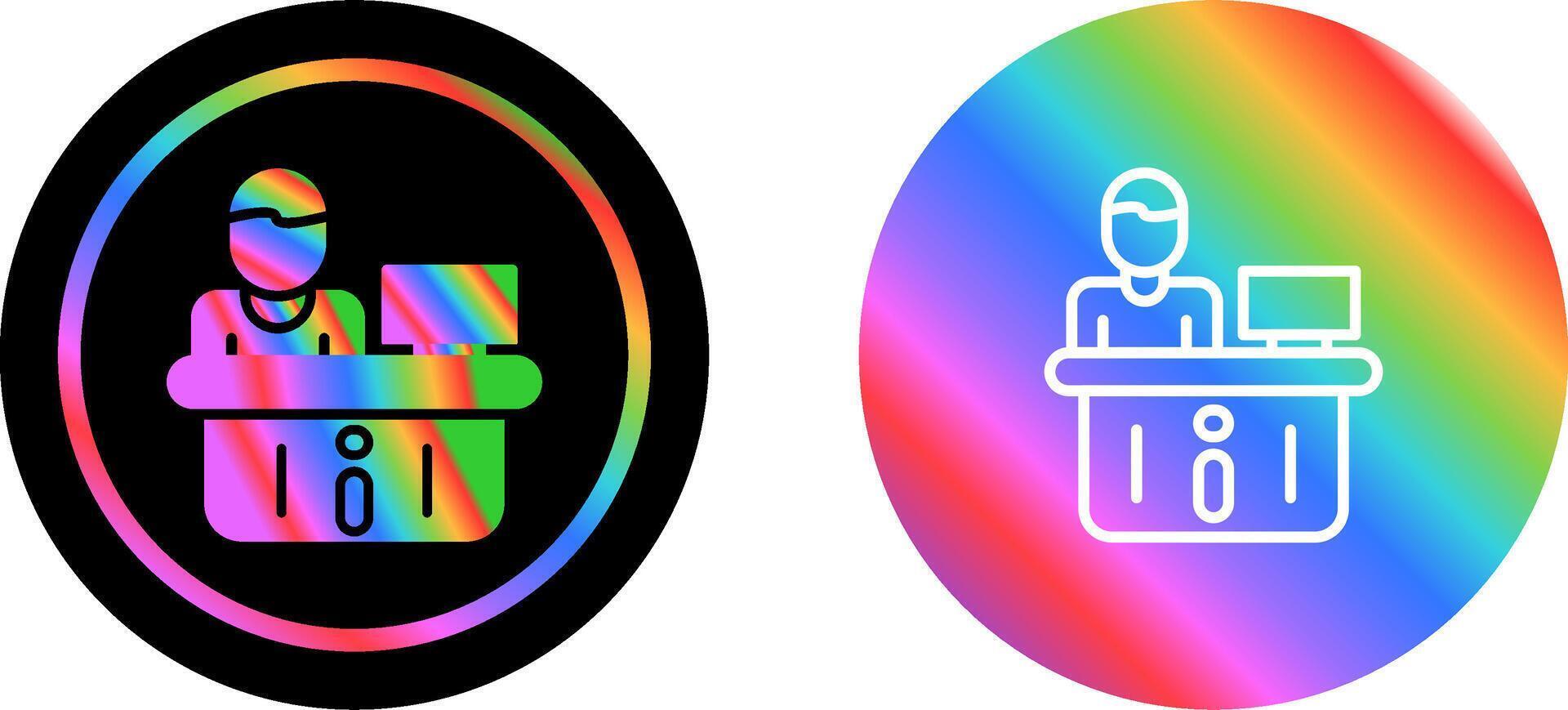 Reception Vector Icon
