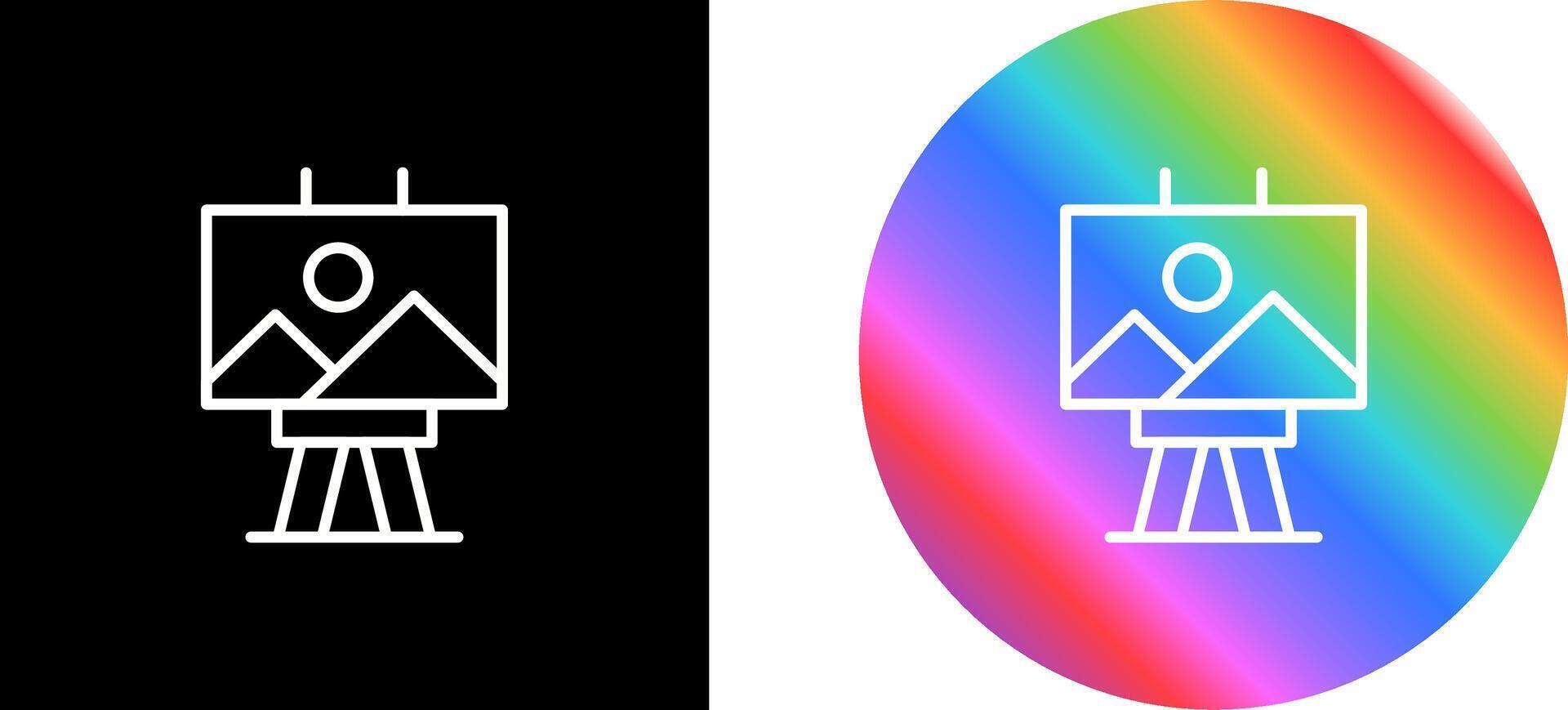 Canvas Vector Icon