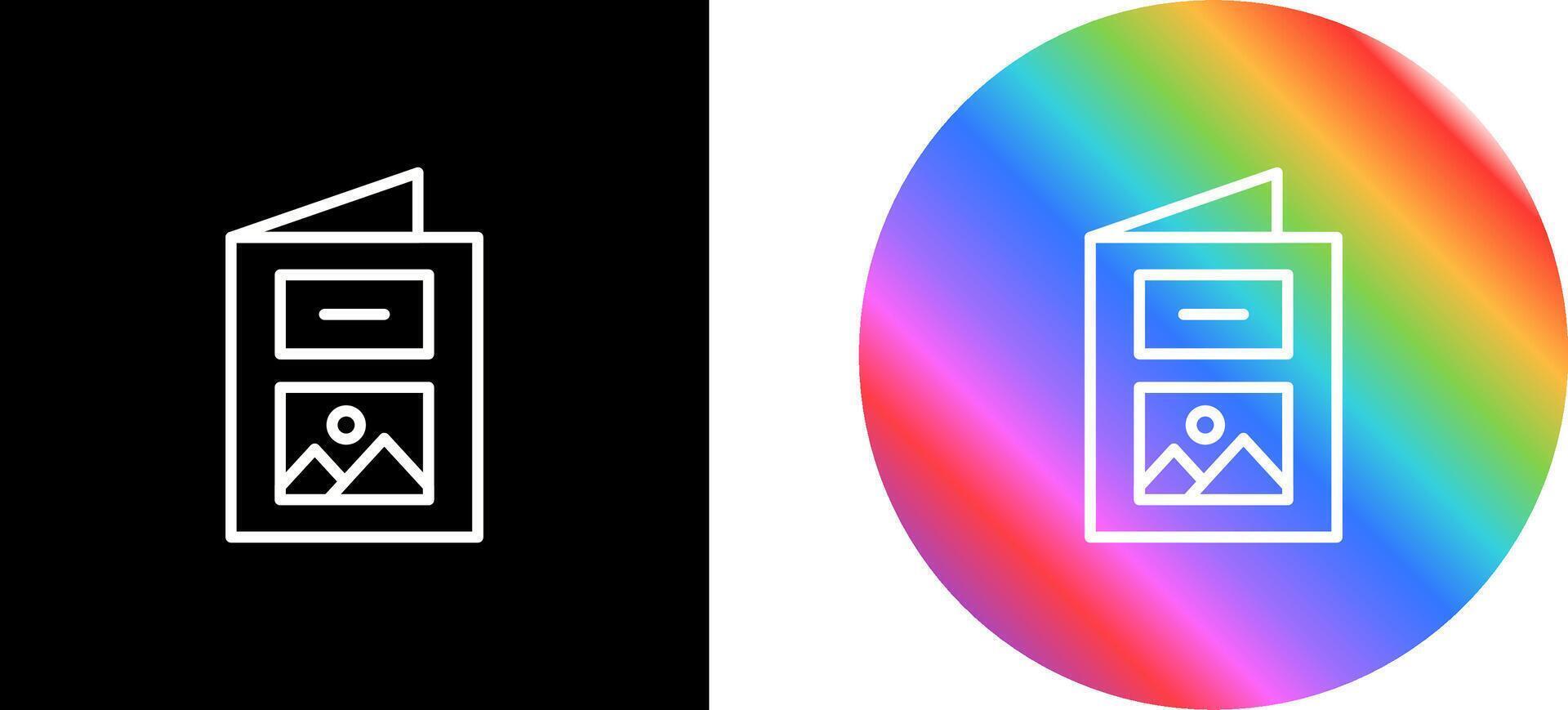 Brochure Vector Icon