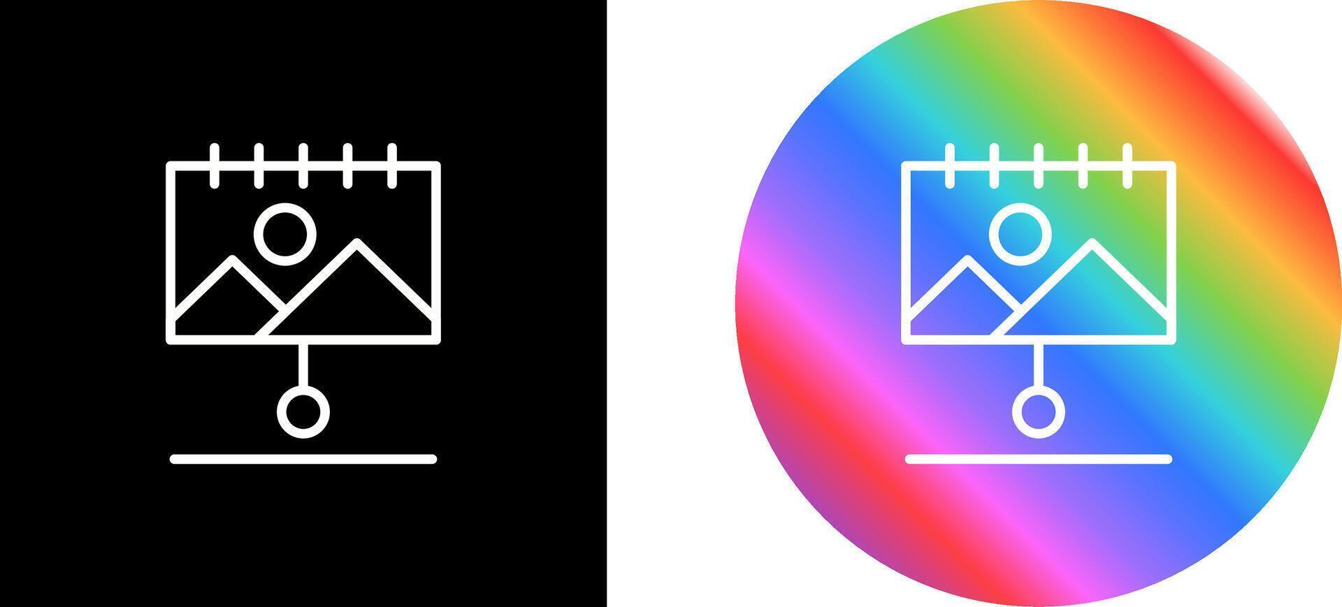 Canvas Vector Icon