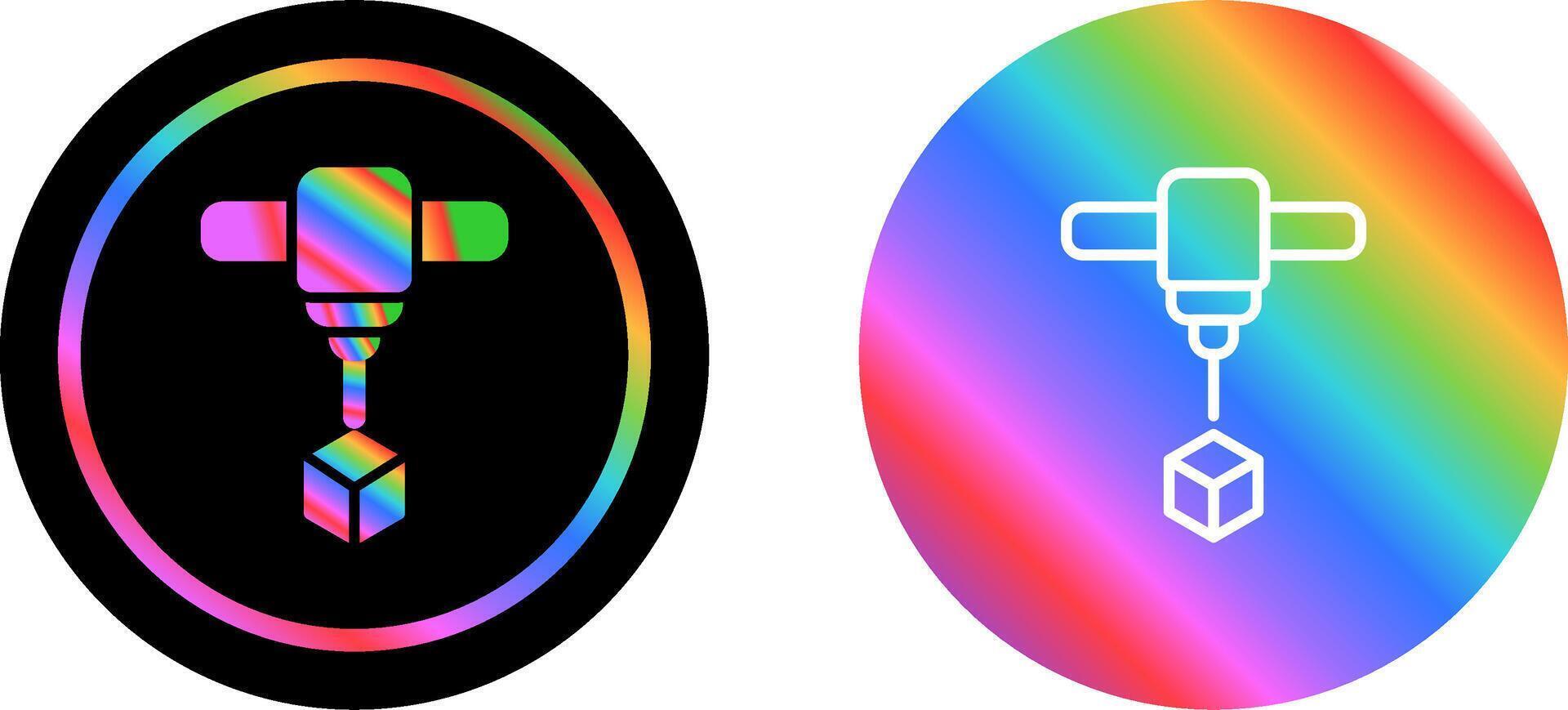 3d Printing Vector Icon