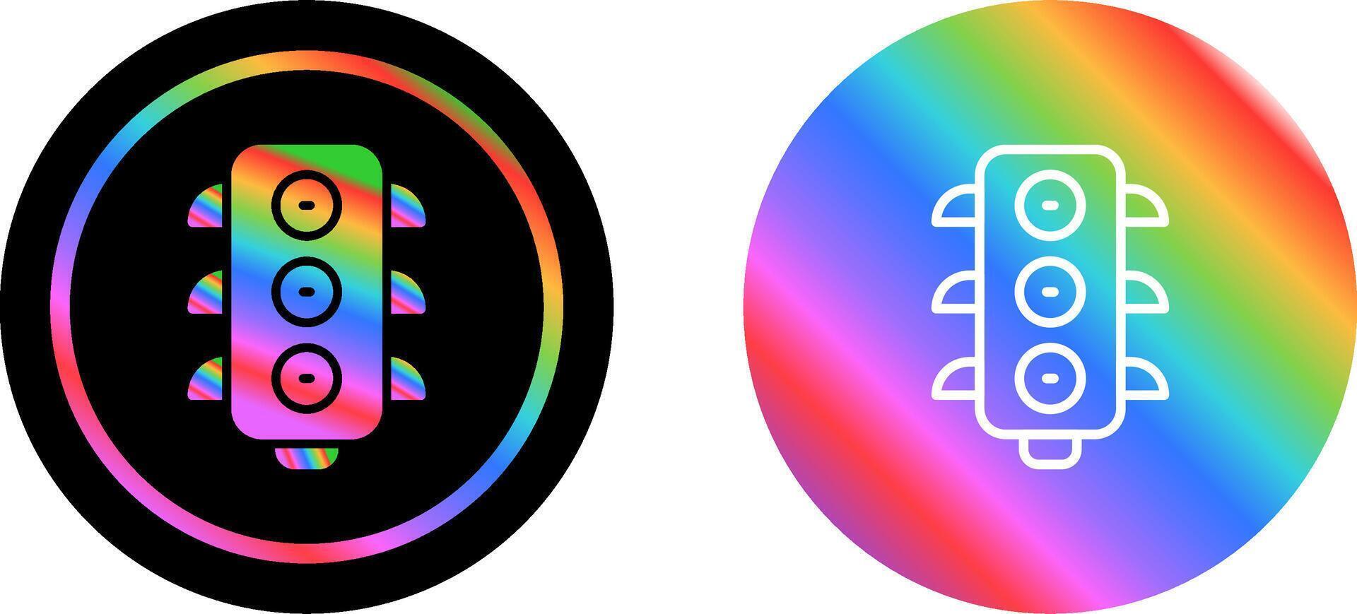 Traffic Lights Vector Icon