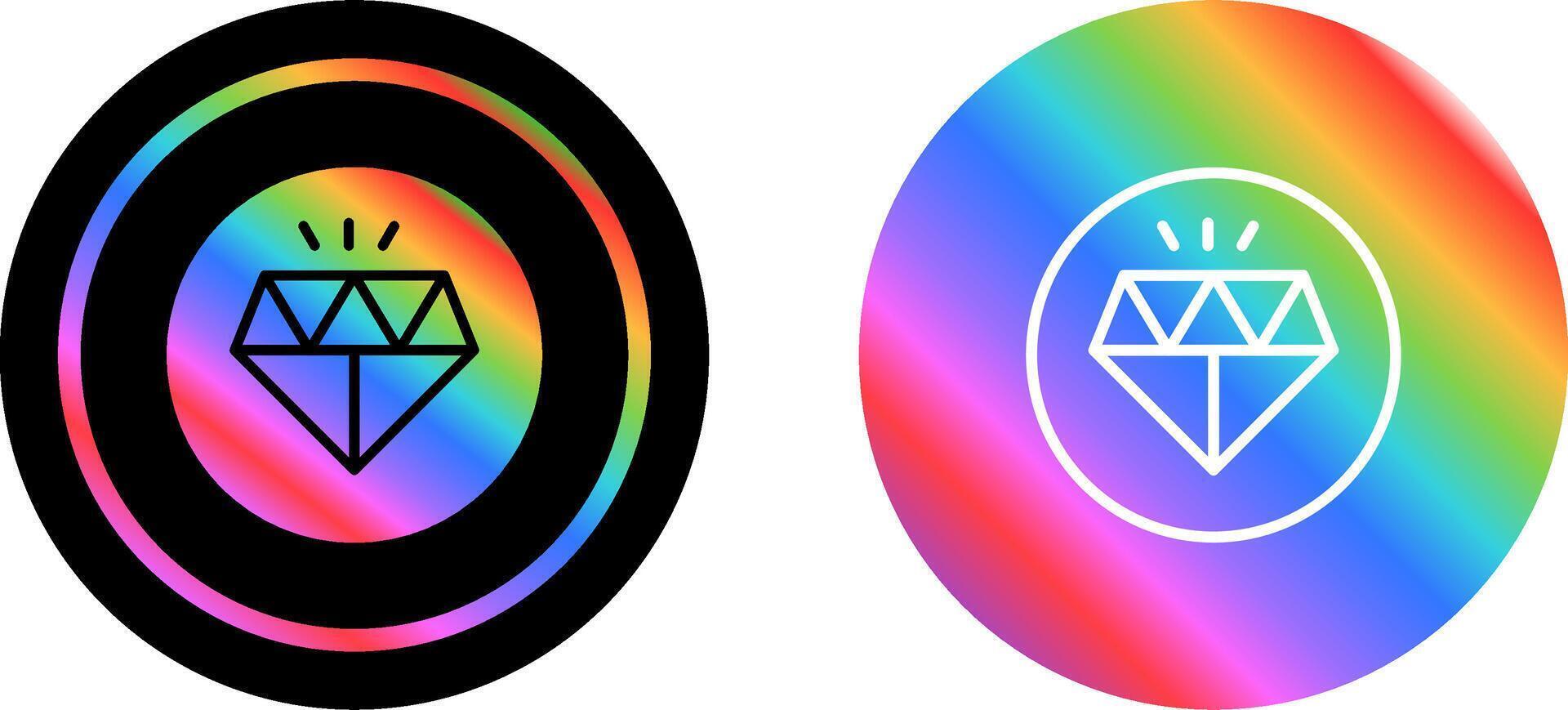 Diamond Vector Icon