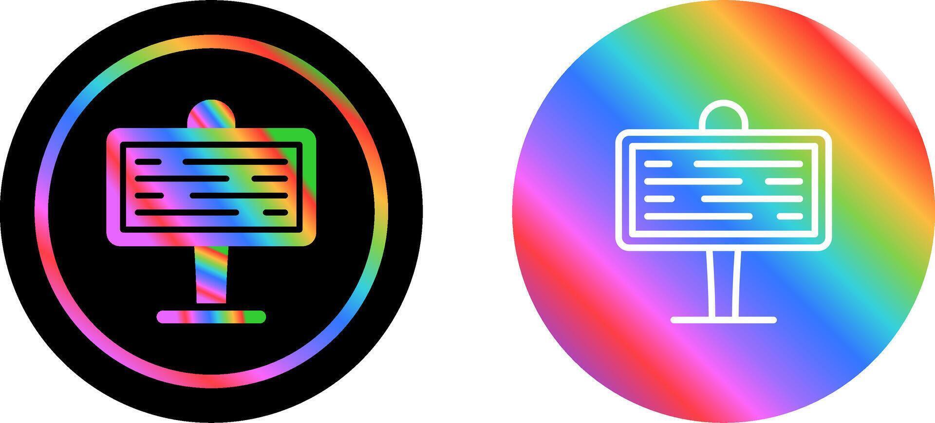 Sign Vector Icon