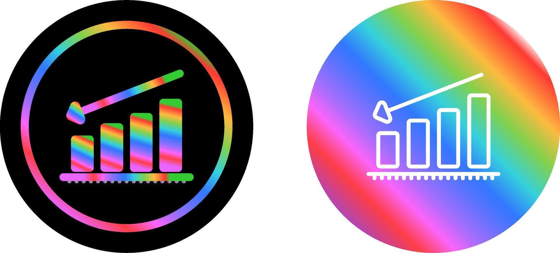 Chart Decreasing Vector Icon
