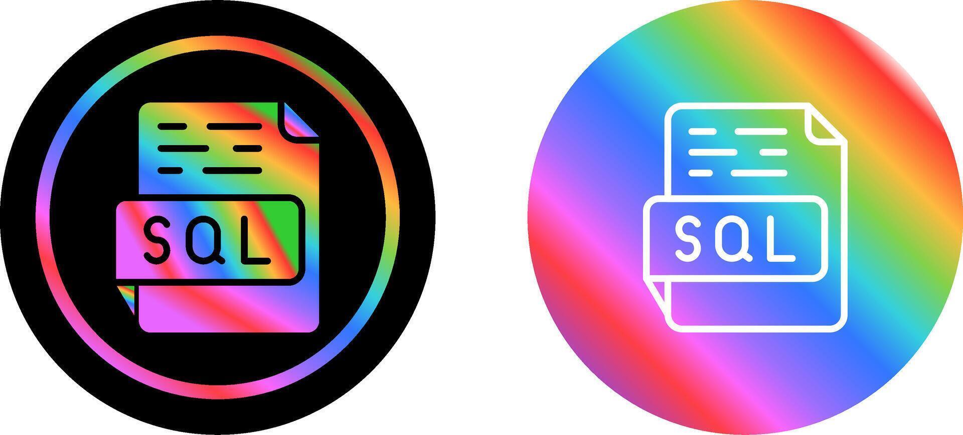 SQL Vector Icon
