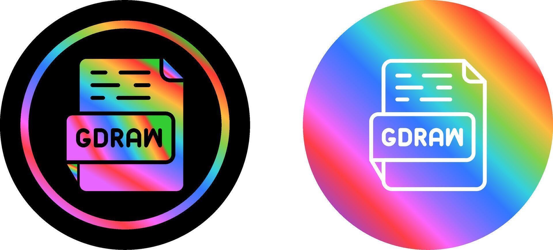 GDRAW Vector Icon