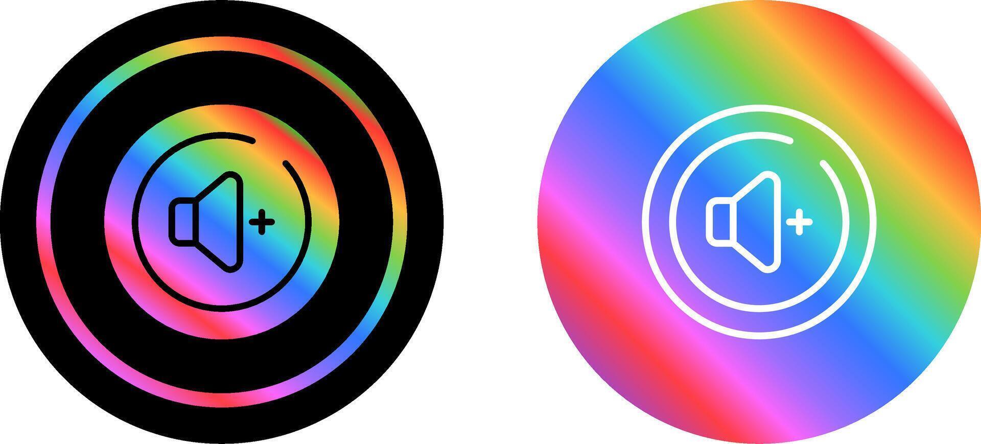 Volume Up Circle Vector Icon