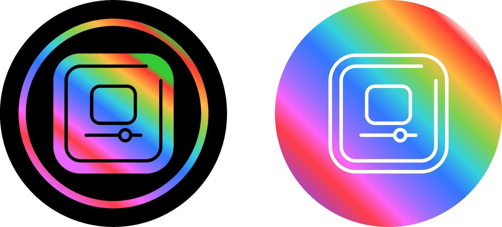 Video Stop Square Vector Icon