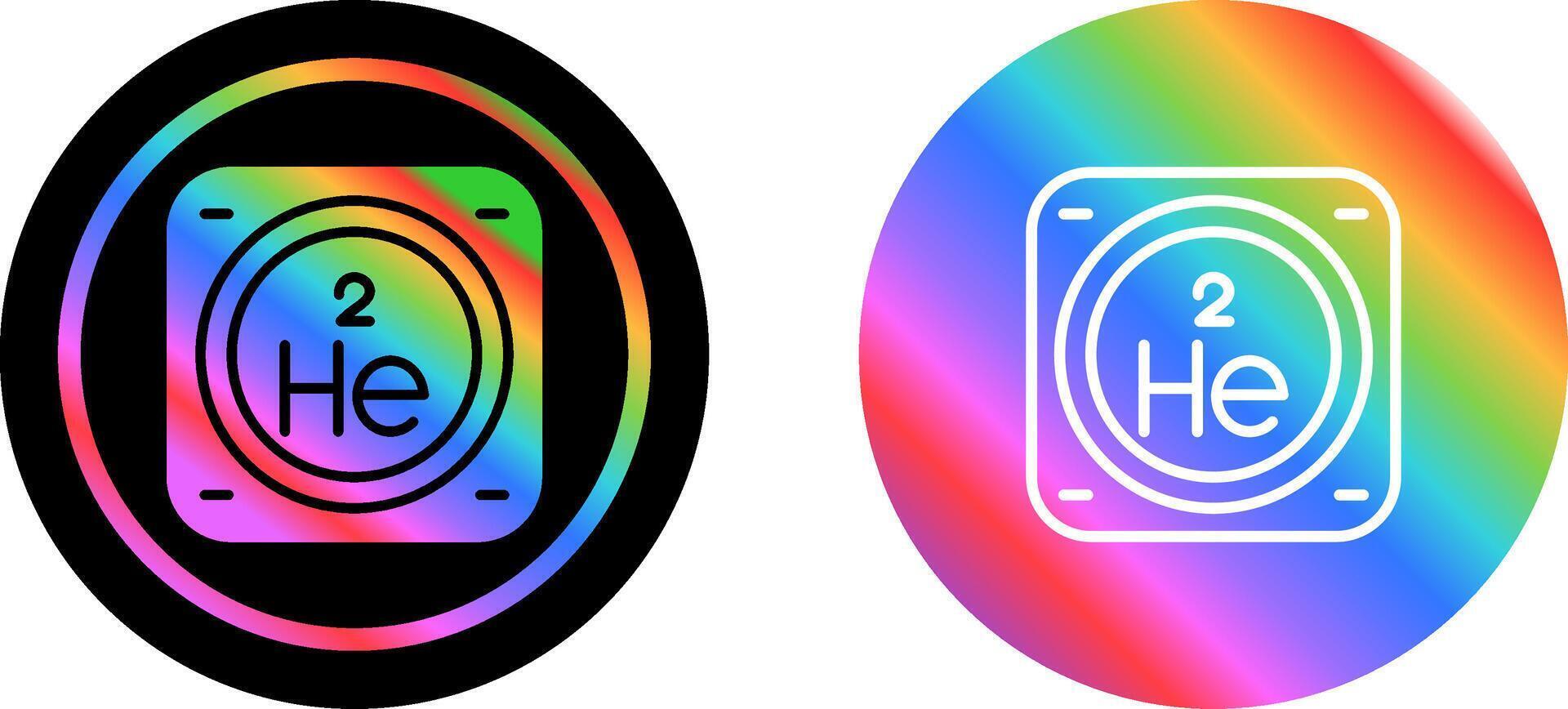 Helium Vector Icon