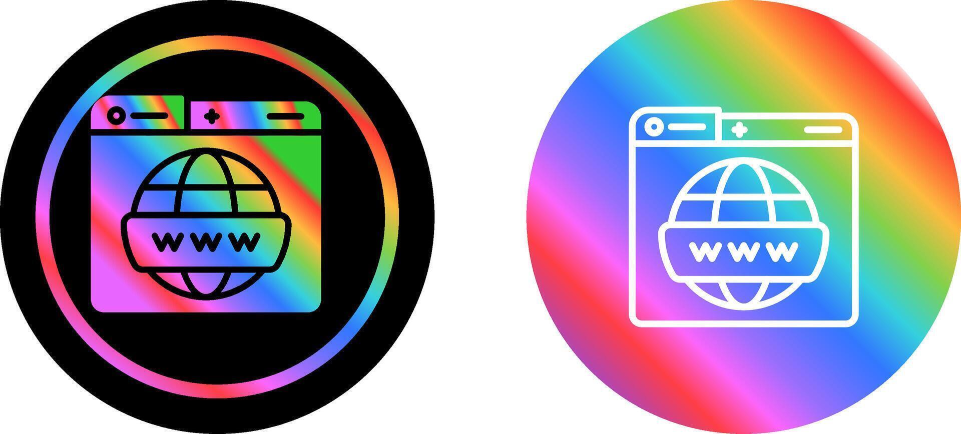 World Wide Web Vector Icon