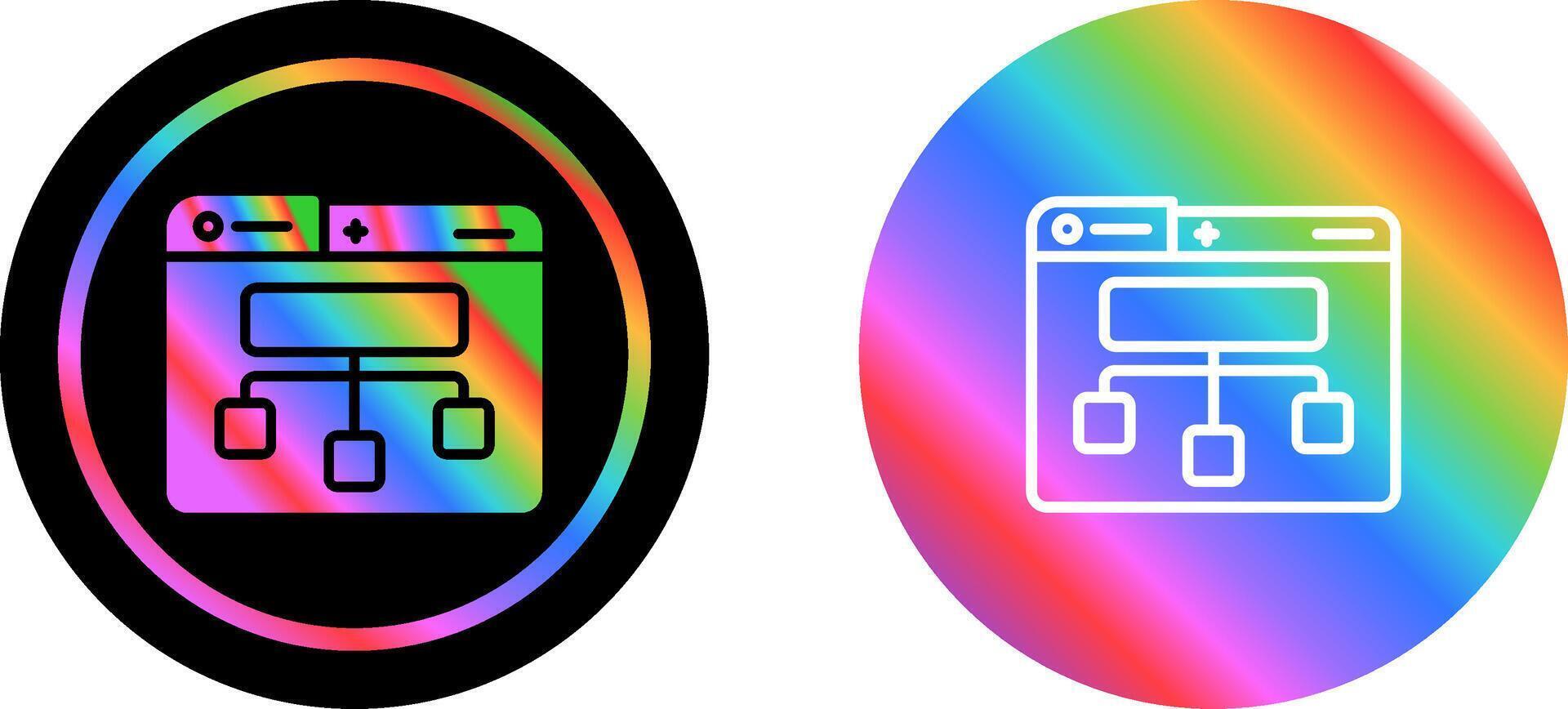 Site Map Vector Icon