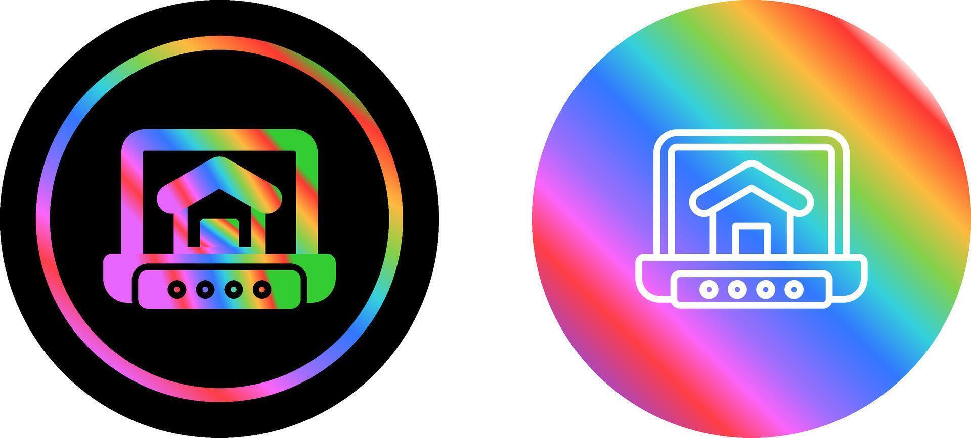Laptop Screen Vector Icon