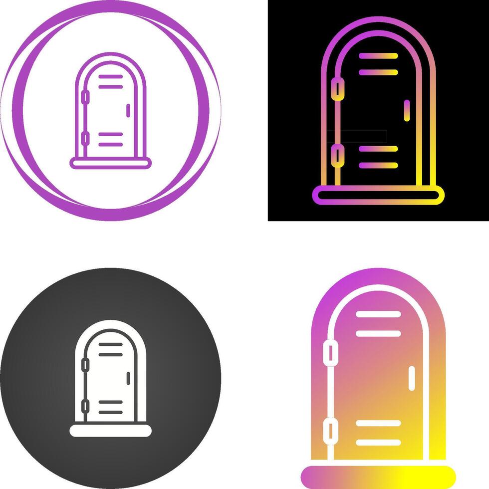 Emergency toilet Vector Icon