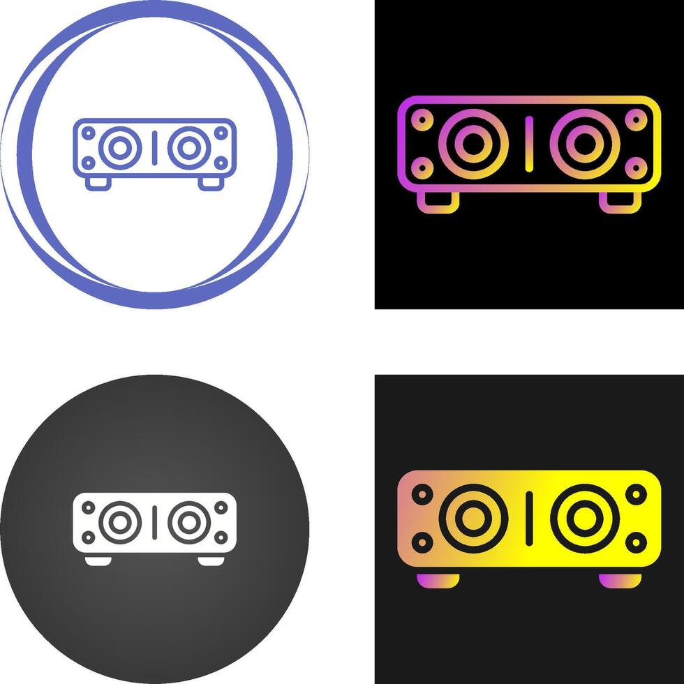 Soundbar Vector Icon