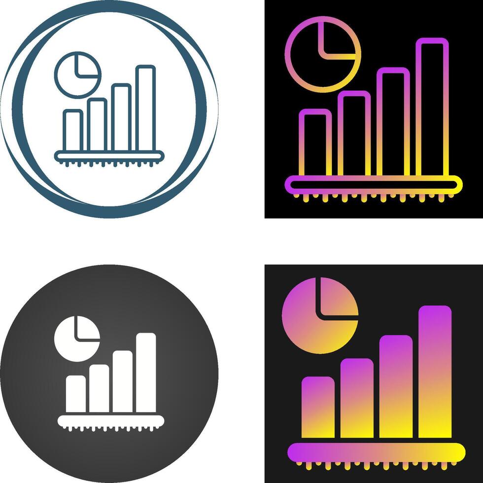 Bar Graph Vector Icon 40933234 Vector Art at Vecteezy