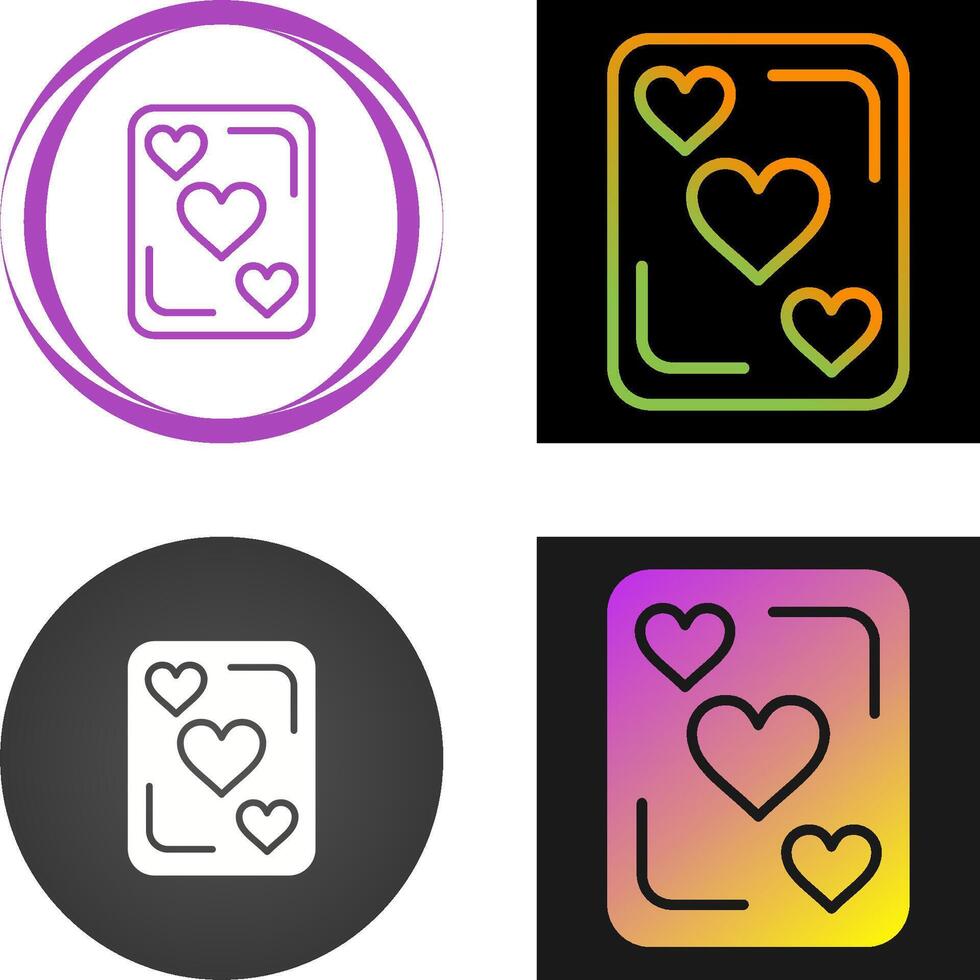 Playing card Vector Icon