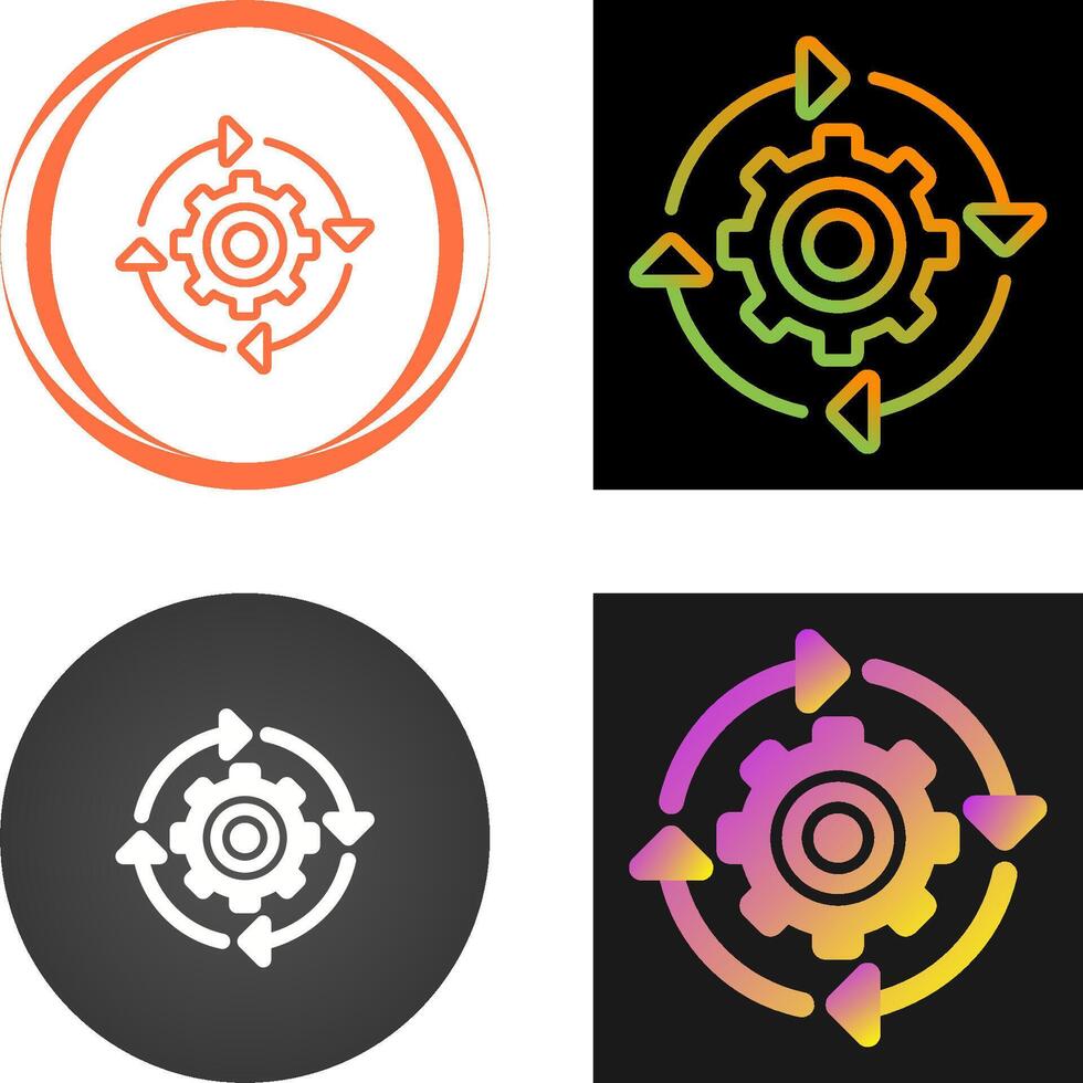 Continuous Integration Vector Icon