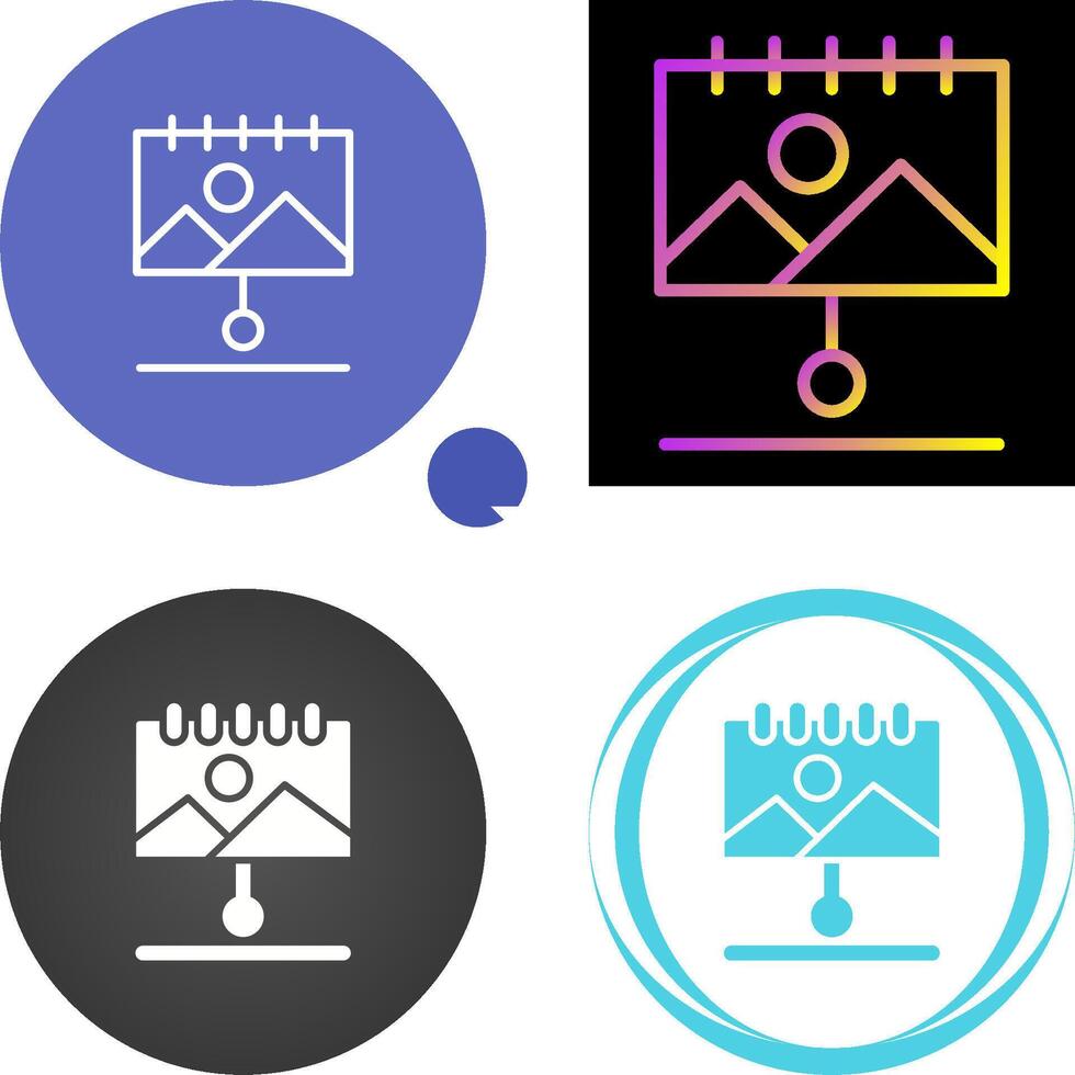 Canvas Vector Icon