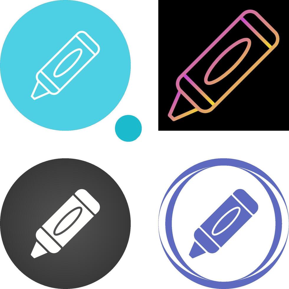 Crayon Vector Icon