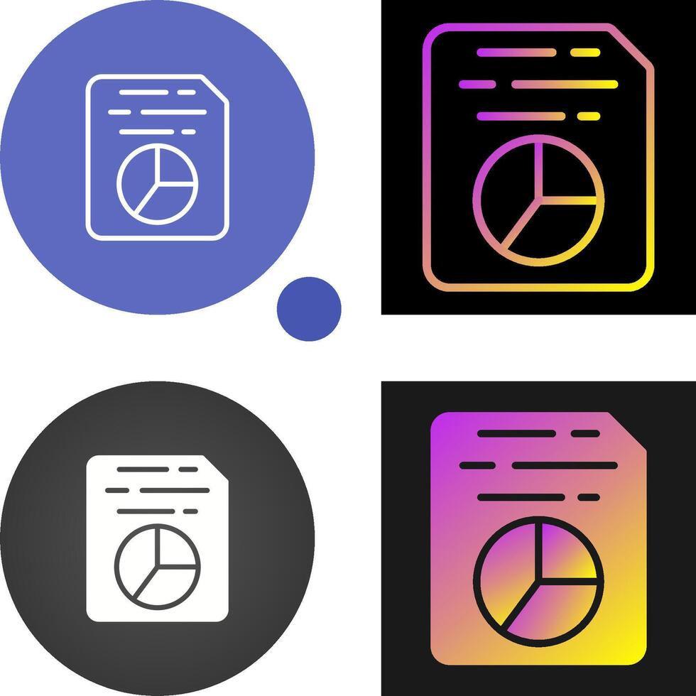 Document Insert Diagram Vector Icon