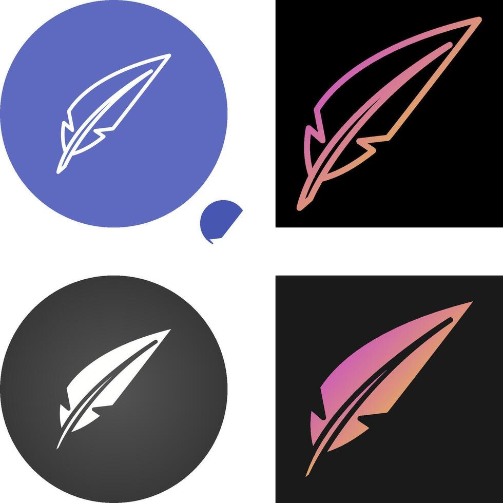 Quill pen Vector Icon