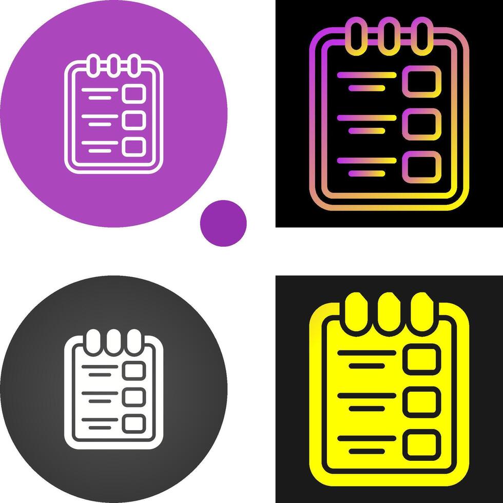 Task list with clipboard Vector Icon