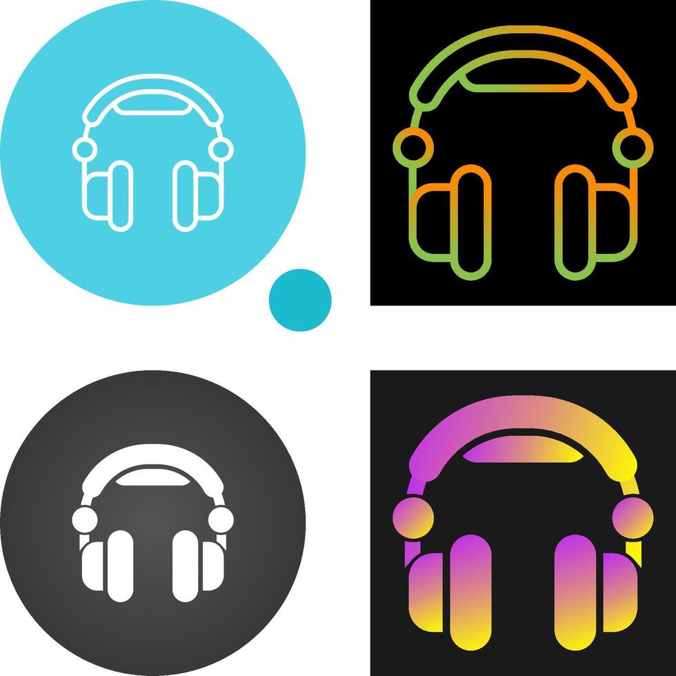 Headphones Vector Icon