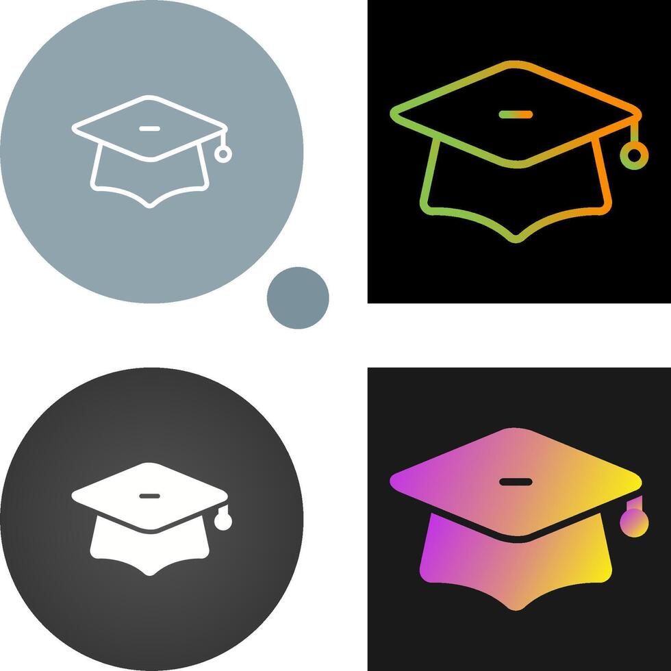 Graduation Cap Vector Icon