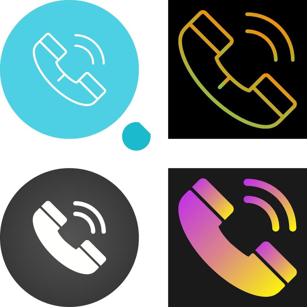Phone Call Vector Icon