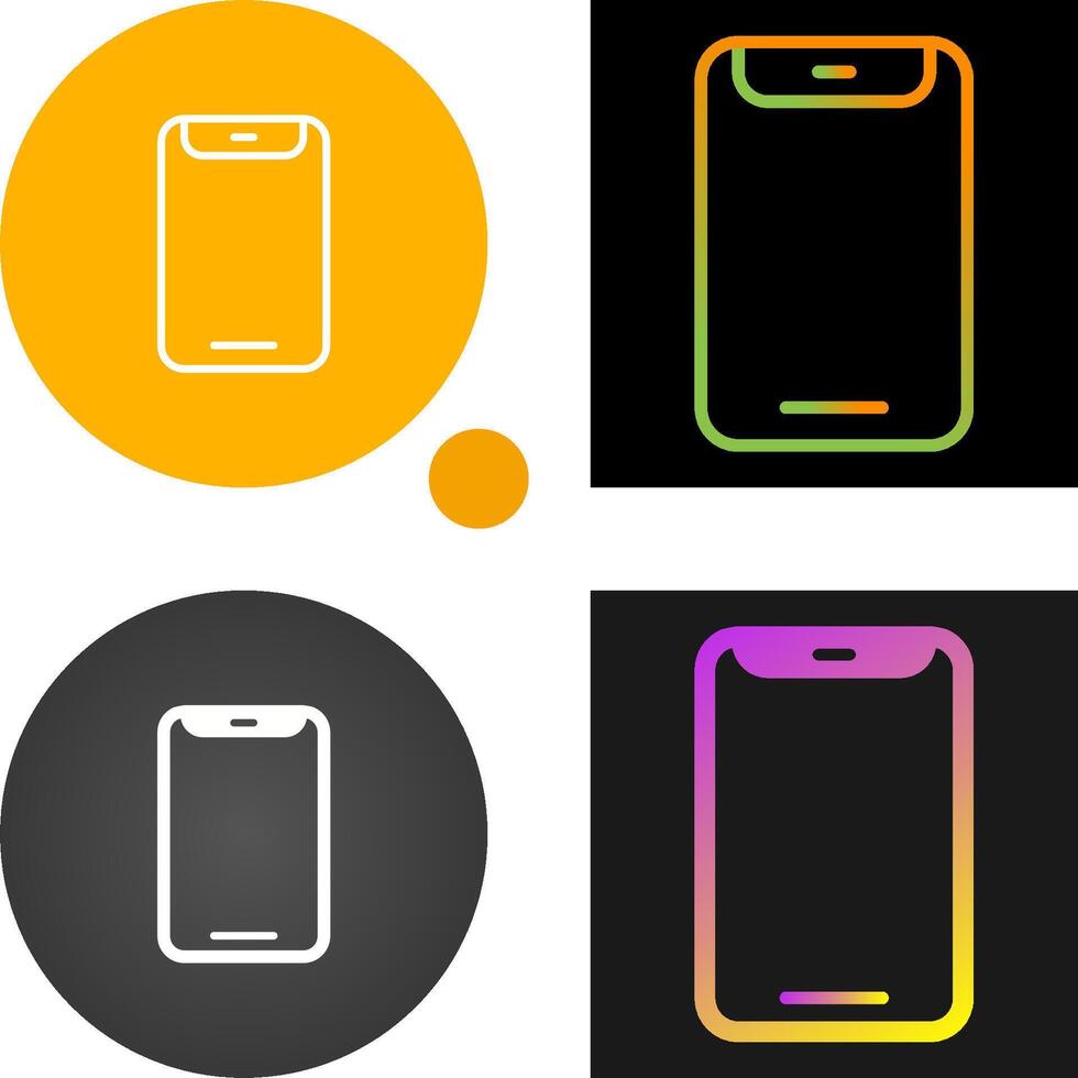 Mobile Notch Vector Icon