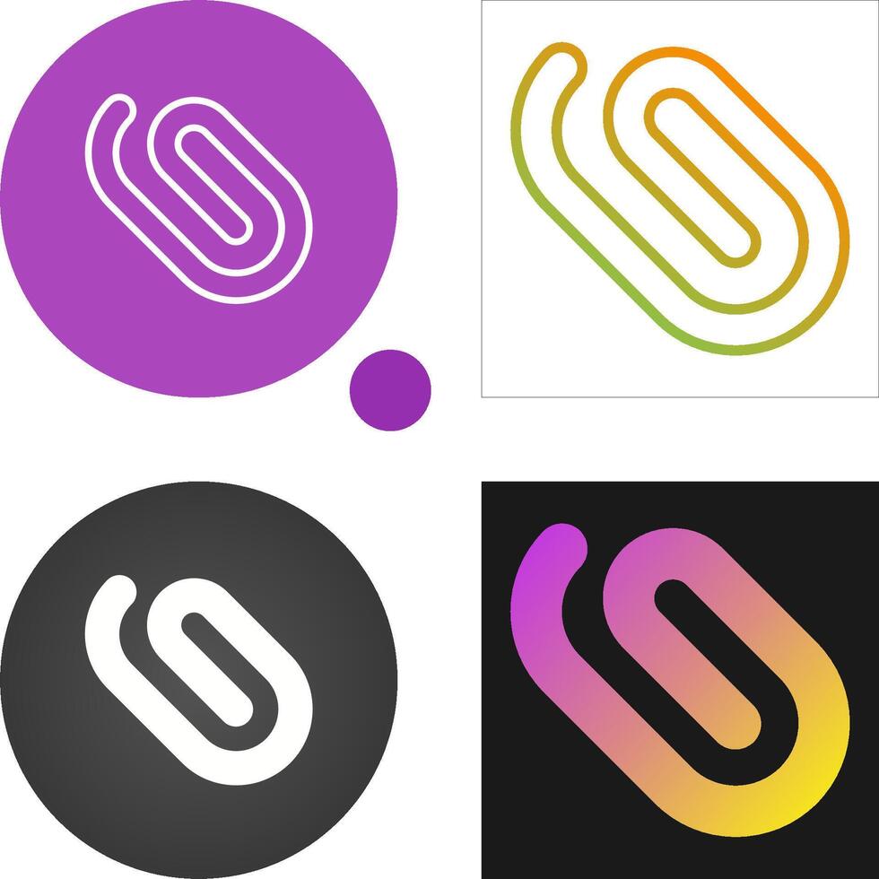 Clip Vector Icon