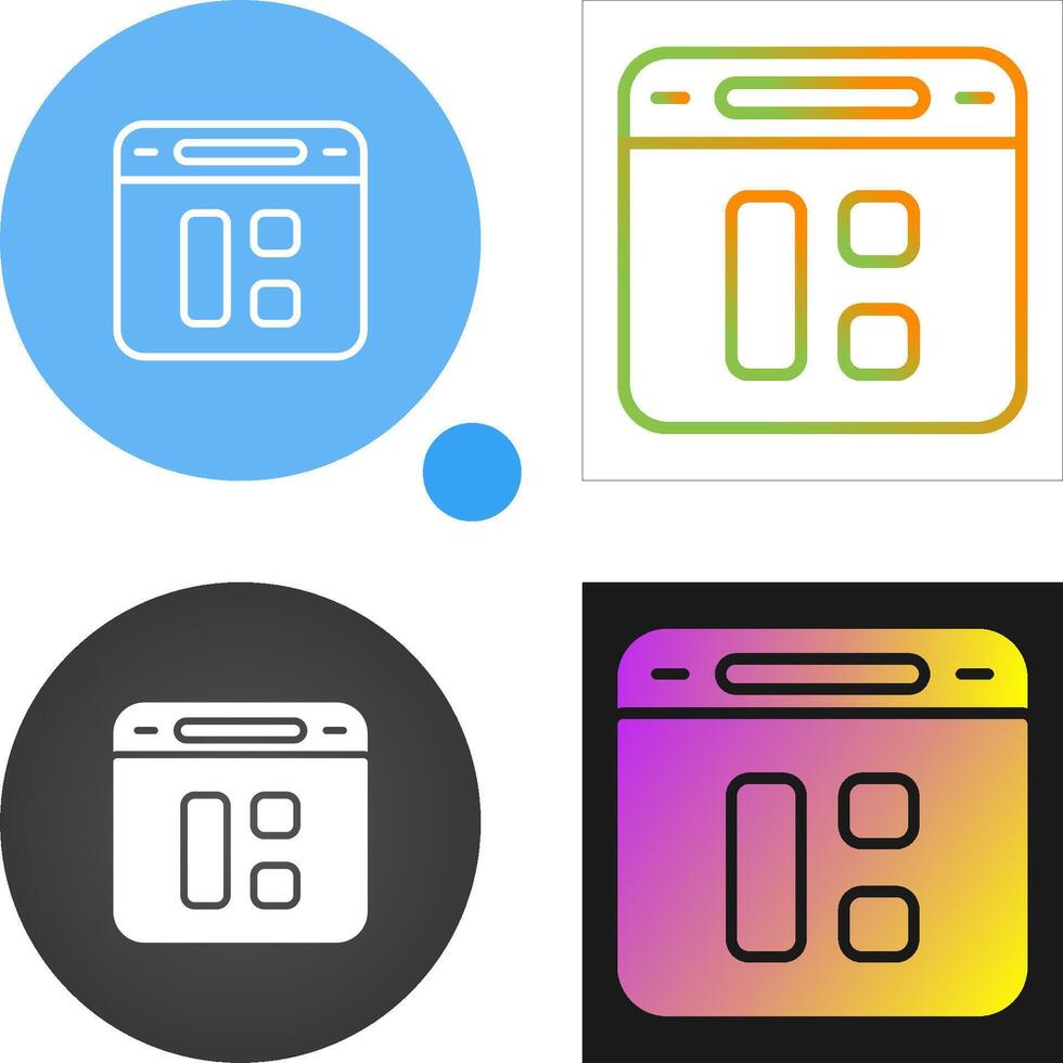 Dashboard Vector Icon