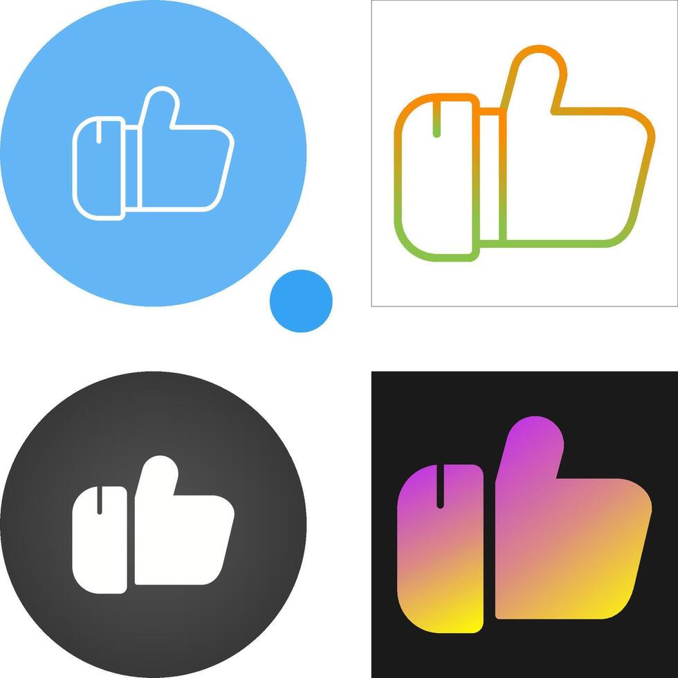 Thumbs Up Vector Icon