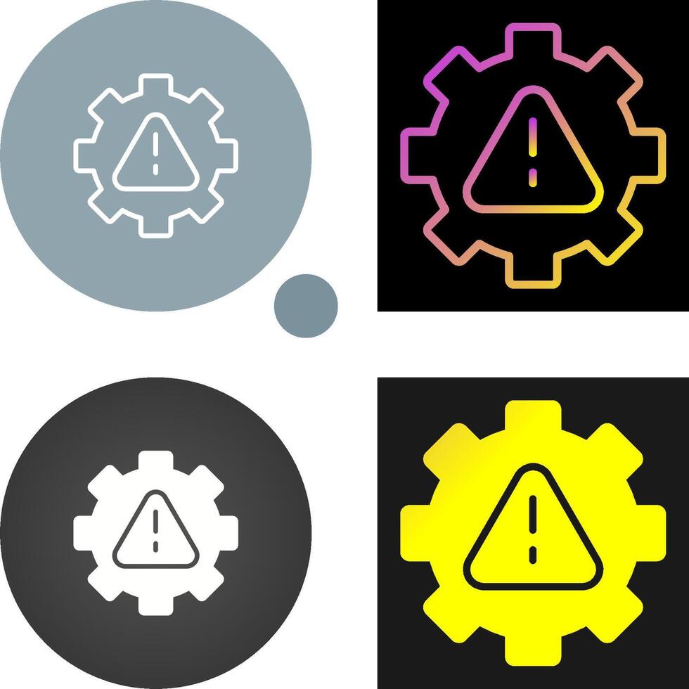 Danger Management Vector Icon