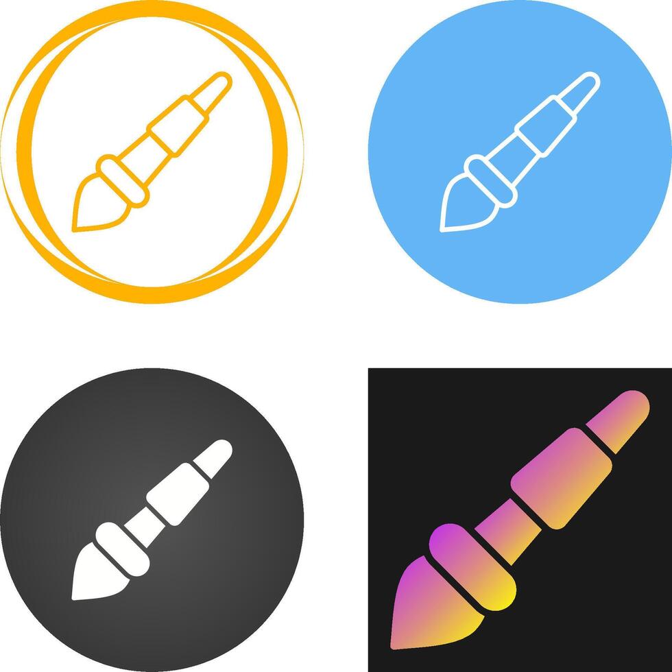 Paintbrush Vector Icon