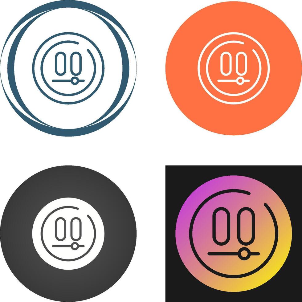 Video Pause Circle Vector Icon