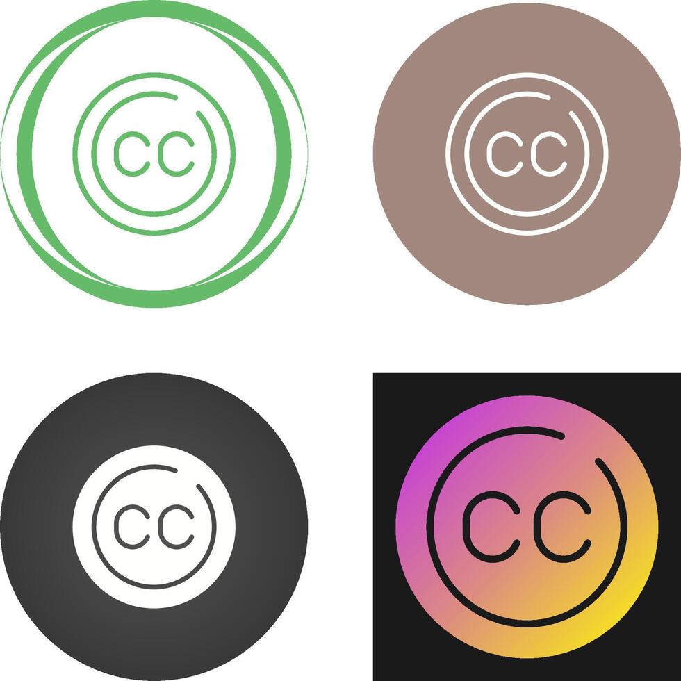 Subtitles Circle Vector Icon