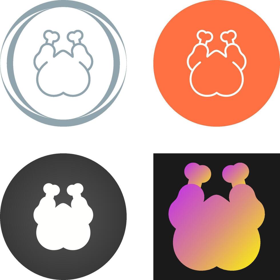 Chicken Vector Icon