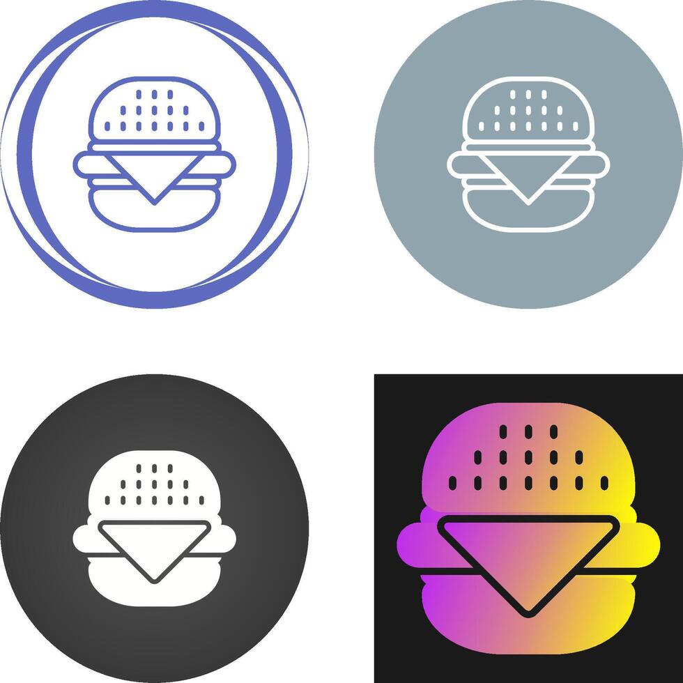 Burger Vector Icon