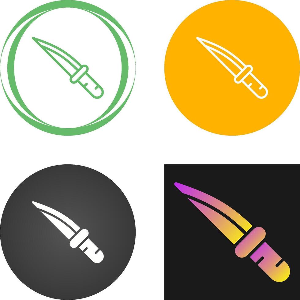 Knife Vector Icon