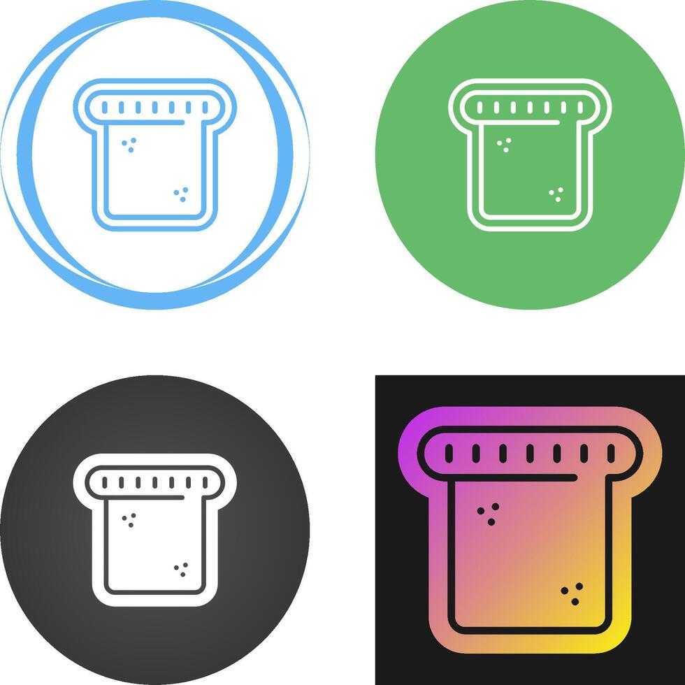 Toast Vector Icon