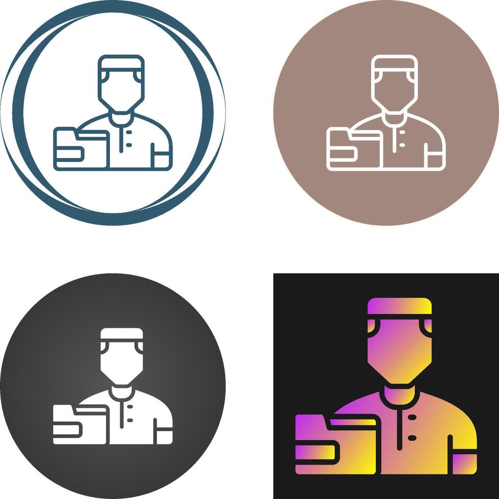 Data Manager Vector Icon